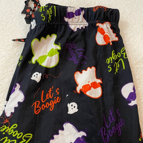 ✨NWOT Halloween Jogger “Let’s boogie” Pajama PJ Pants - Picture 5 of 5
